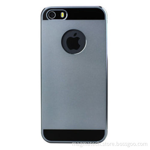 Aluminum + PP Case for iPhone 5/5S, Anti-scratch, Various Colors are Available, New Essence Gray